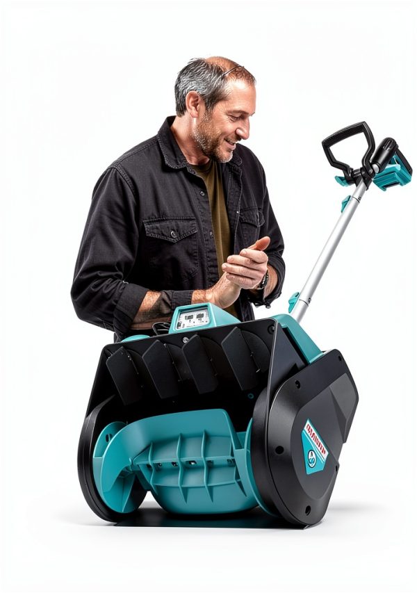 MORCLIN Cordless Snow Shovel Makita 18V Brushless Motor-8