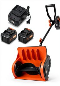 Electric Snow Shovel HEYWORK 13in Cordless Light-0