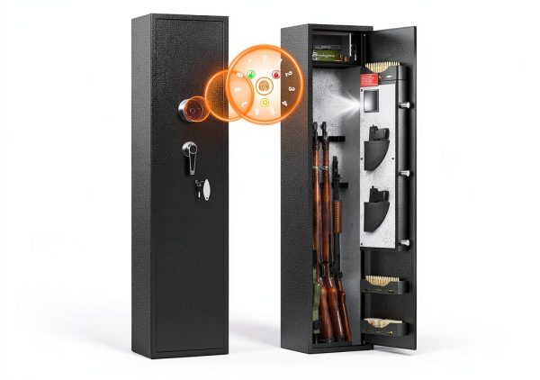 INTERGREAT Biometric Gun Safes for Rifles and Shotguns-0