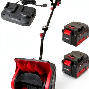 MZK Cordless Snow Shovel Lightweight 13 Inch Adjustable-0