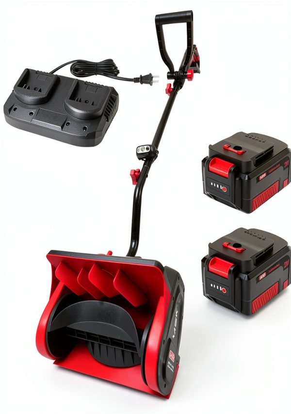MZK Cordless Snow Shovel Lightweight 13 Inch Adjustable-0
