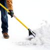 Snow Shovel THE SNOWPLOW Yellow D-Grip Metal Handle-5