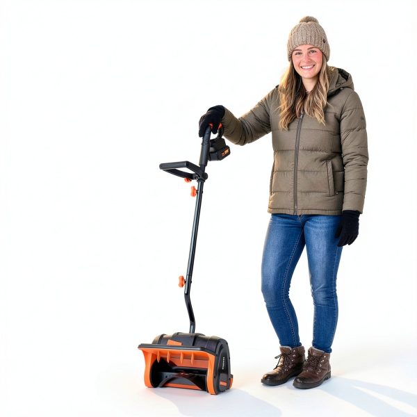 Electric Snow Shovel HEYWORK 13in Cordless Light-6