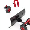 GarveeTech Snow Shovel Heavy Duty Carbon Steel Adjustable-1