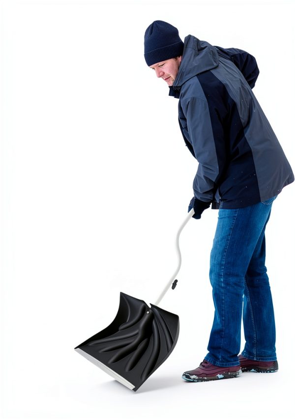Snow Shovel yeitsnow Ergonomic Z Handle Plastic-4