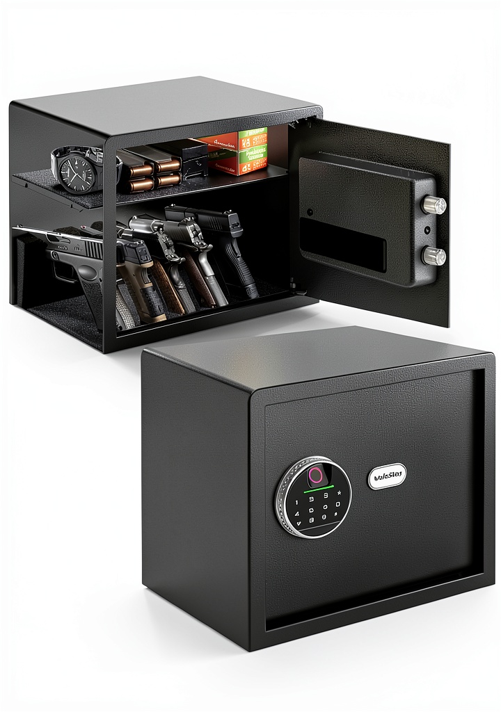 VoleStay biometric gun safe exterior