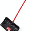 Bully Tools Snow Shovel Fiberglass D Grip 22in-0