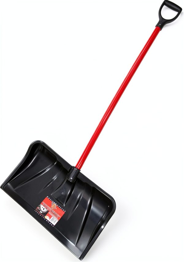 Bully Tools Snow Shovel Fiberglass D Grip 22in-0