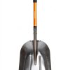 WIKER Aluminum Snow Shovel D-Grip Fiberglass Handle Orange-0