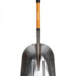 WIKER Aluminum Snow Shovel D-Grip Fiberglass Handle Orange-0