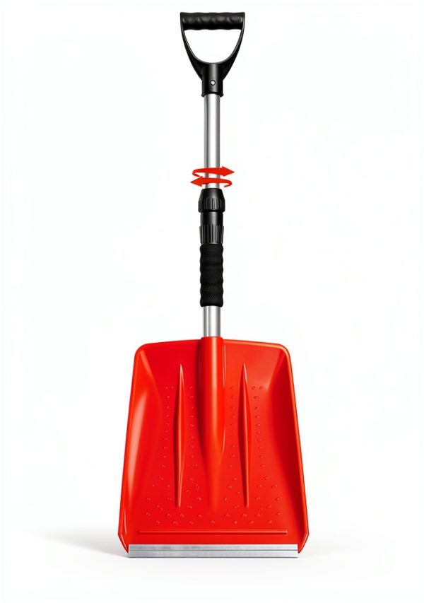 Kids Snow Shovel OPELETNNT Aluminum Adjustable-3