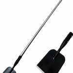 BARAYSTUS Snow Shovel Metal Ergonomic Handle Heavy Duty-0