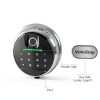 VoleStay Biometric Gun Safe Metal Black Compact-1