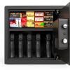 VoleStay Biometric Gun Safe Metal Black Compact-5