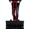 GarveeTech Snow Shovel Heavy Duty Carbon Steel Adjustable-6