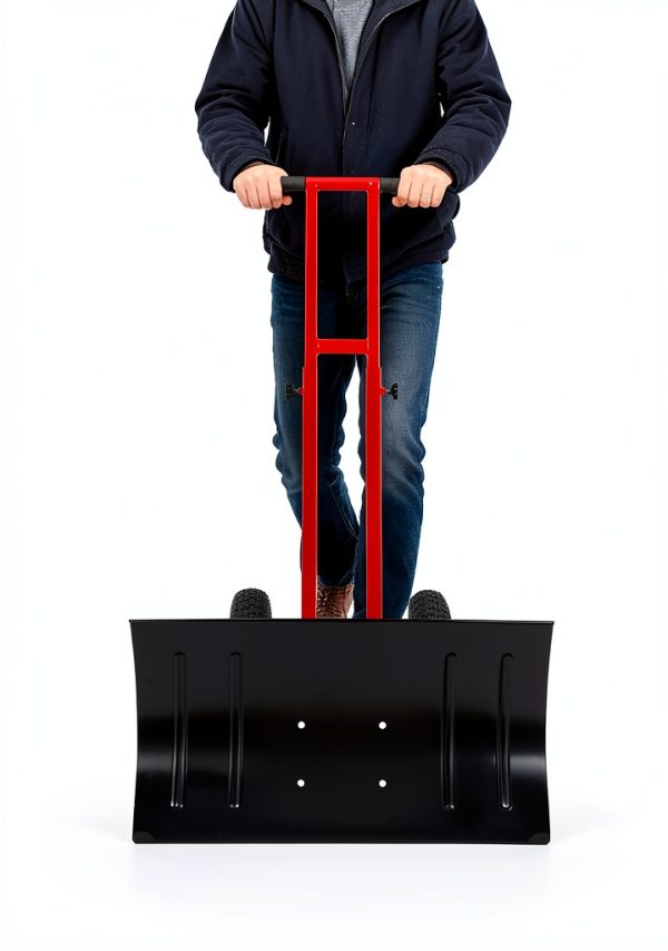 GarveeTech Snow Shovel Heavy Duty Carbon Steel Adjustable-6