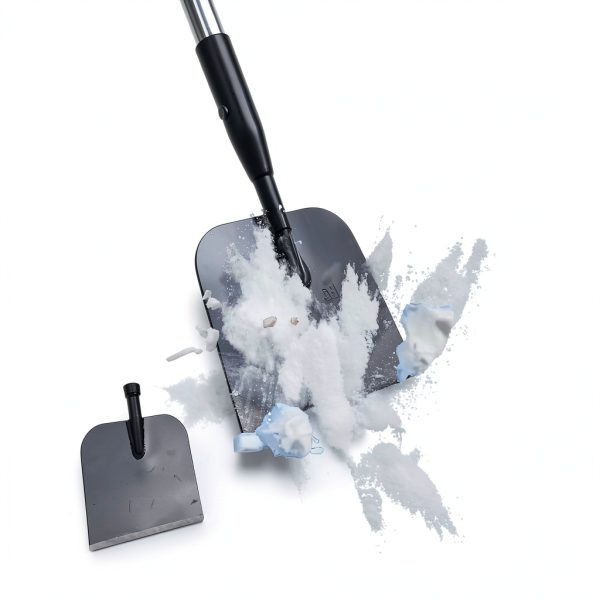 BARAYSTUS Snow Shovel Metal Ergonomic Handle Heavy Duty-1