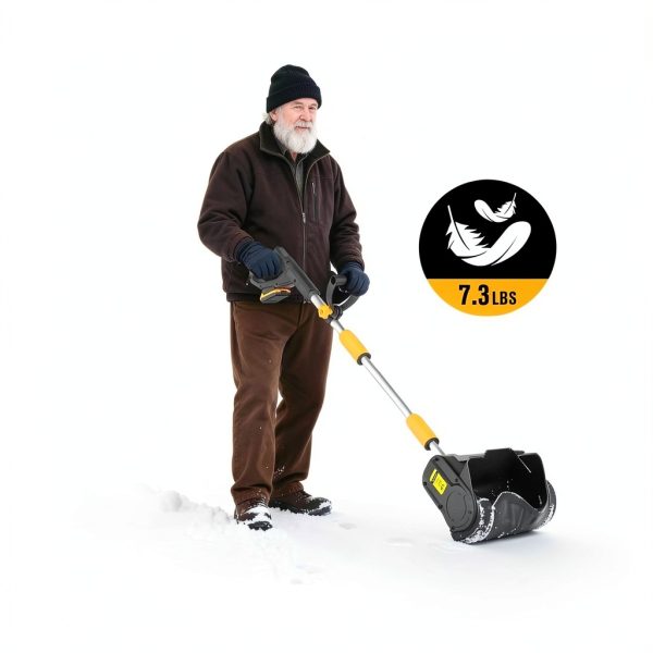 HEINPRO Cordless Snow Shovel 20V Battery Ergonomic-4