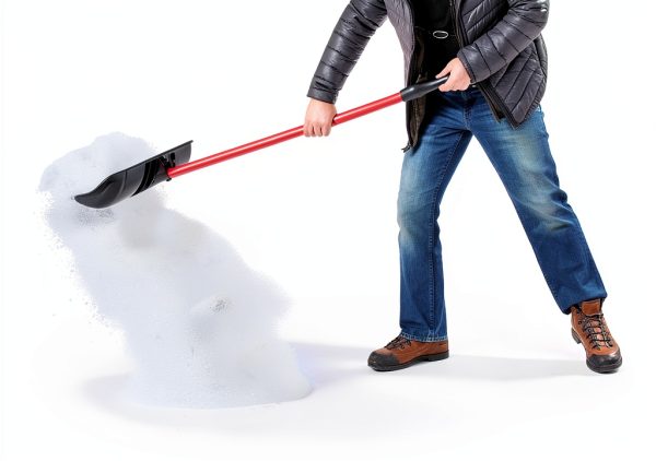 Bully Tools Snow Shovel Fiberglass D Grip 22in-9