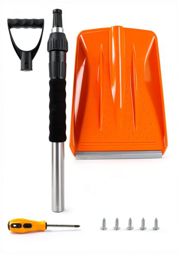 Kids Snow Shovel OPELETNNT Aluminum Adjustable-4