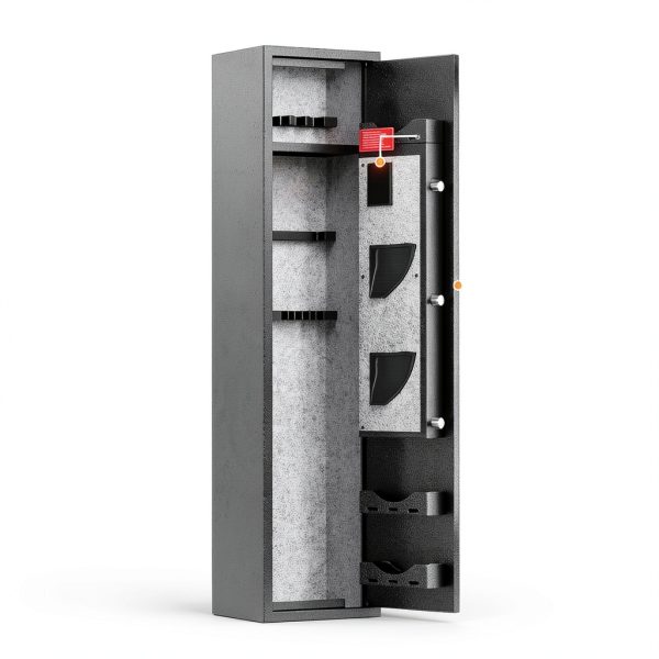 INTERGREAT Biometric Gun Safes for Rifles and Shotguns-3