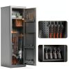KAER Large Capacity Biometric Fingerprint Gun Cabinet-3