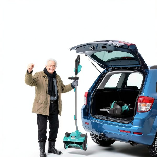 MORCLIN Cordless Snow Shovel Makita 18V Brushless Motor-6