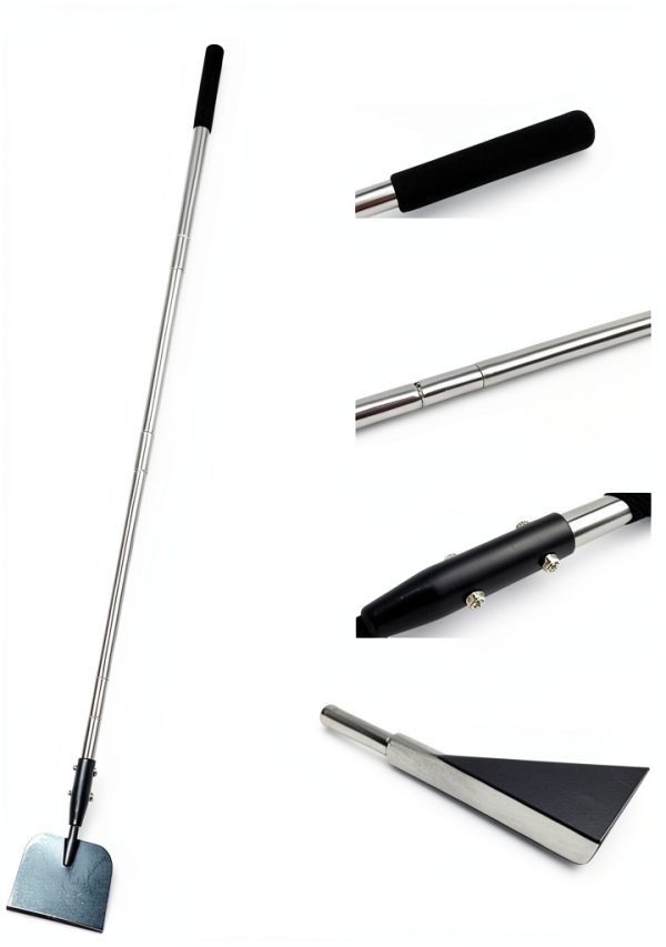 BARAYSTUS Snow Shovel Metal Ergonomic Handle Heavy Duty-4