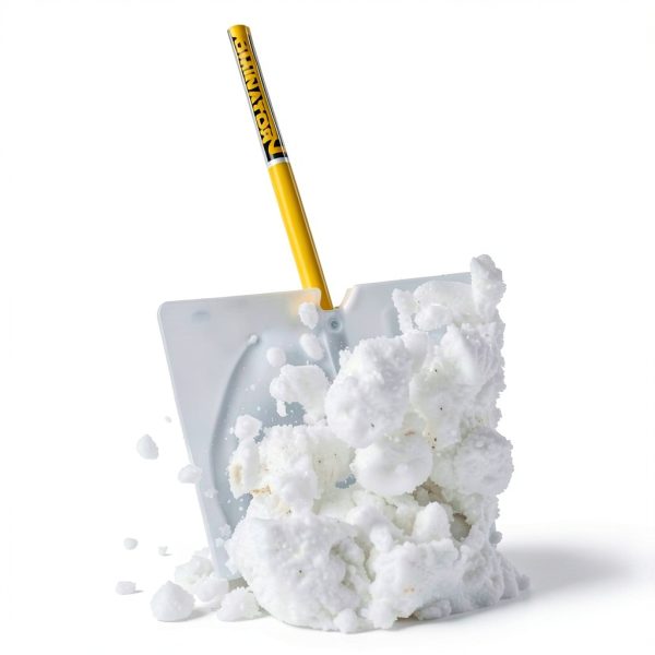 Snow Scoop Yellow Polycarbonate Foldable The Snowplow Brand-6
