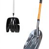 WIKER Aluminum Snow Shovel D-Grip Fiberglass Handle Orange-3