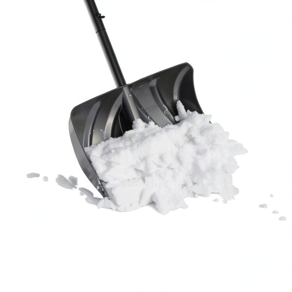 Suncast Snow Shovel Ergonomic D-Grip Foldable Design-2