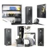 KAER Large Capacity Biometric Fingerprint Gun Cabinet-6