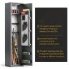 INTERGREAT Biometric Gun Safes for Rifles and Shotguns-5