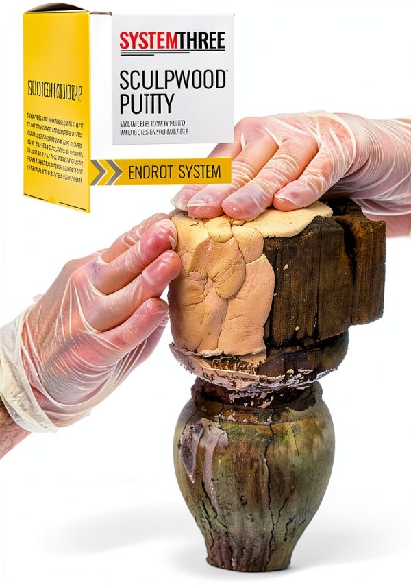 Epoxy Putty by SYSTEMTHREE Resin Wood Repair-0