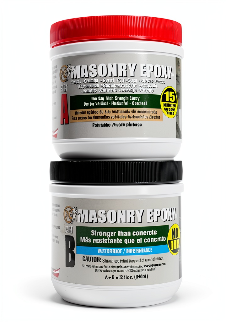 Masonry Epoxy Adhesive Paste in a bucket