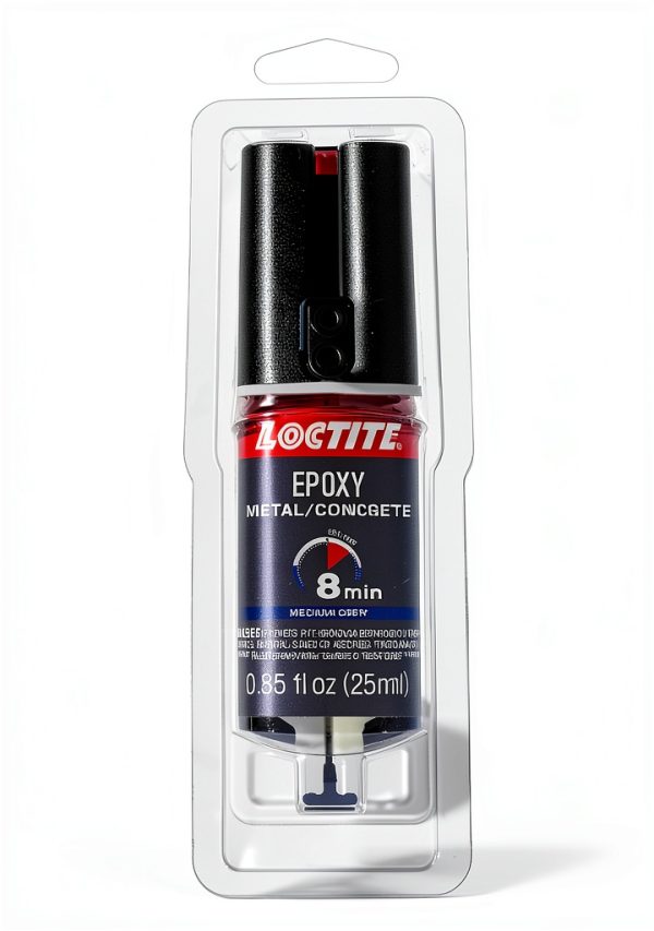 Loctite Epoxy Metal Concrete Adhesive Gray 5min Set-0