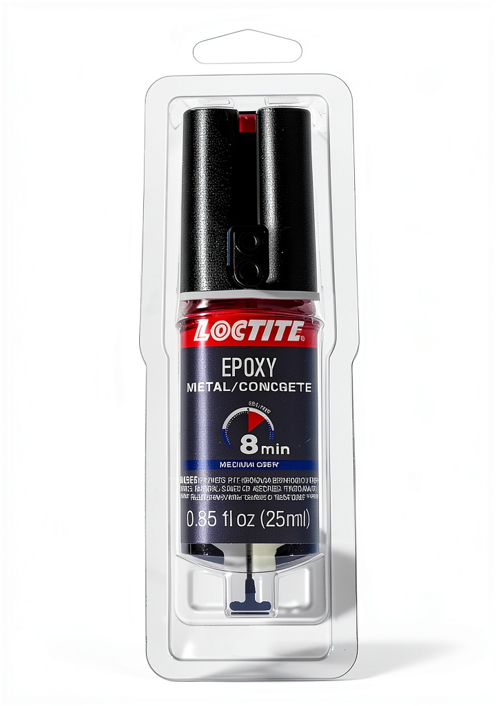 Loctite epoxy syringe ready for use