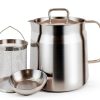 68oz Deep Fryer Pot by Abnaok 304 Stainless Steel Oil Filter Basket-0