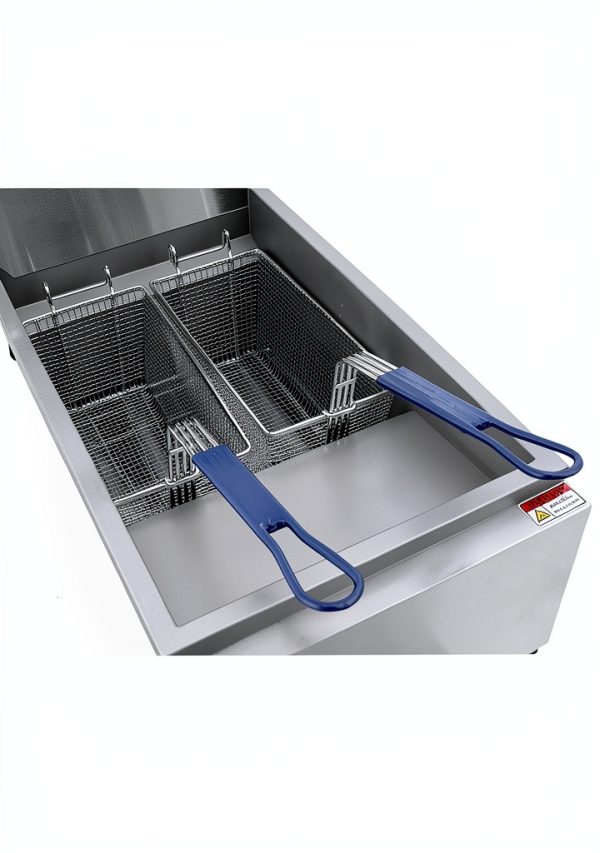 CookRite ATFS-40 Deep Fryer with 3‑Tube Stainless Steel Natural Gas-6
