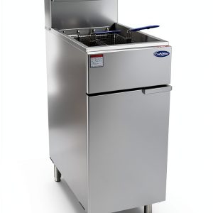 CookRite ATFS-40 Deep Fryer with 3‑Tube Stainless Steel Natural Gas-0