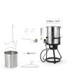 Turkey Deep Fryer VEVOR 30qt Aluminum Commercial Fryer 54k BTU Propane-1