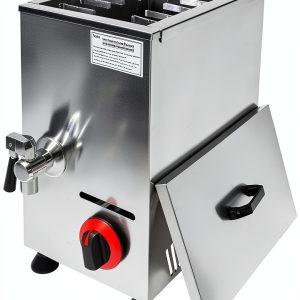 Commercial Gas Fryer NTNOEA Countertop with Low‑Pressure Valve-0