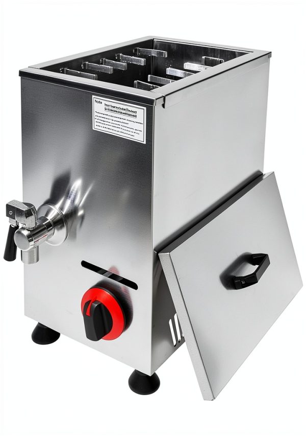 Commercial Gas Fryer NTNOEA Countertop with Low‑Pressure Valve-0