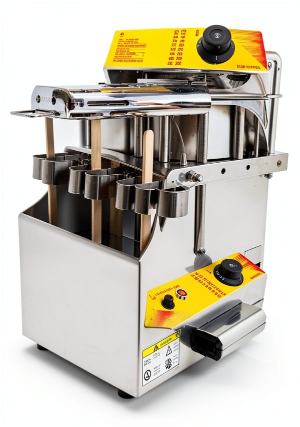 Automatic Corn Dog Fryer WQV 12L Stainless Steel Commercial Deep Fryer-2