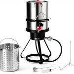Turkey Deep Fryer VEVOR 30qt Aluminum Commercial Fryer 54k BTU Propane-0