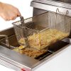 CookRite ATFS-40 Deep Fryer with 3‑Tube Stainless Steel Natural Gas-5