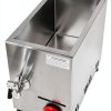 Commercial Gas Fryer NTNOEA Countertop with Low‑Pressure Valve-8