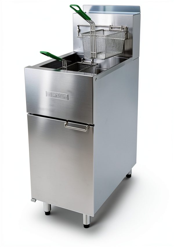 Frymaster Dean SR142G Super Runner Natural Gas Floor Fryer 43 lb-1