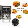 CookRite ATFS-40 Deep Fryer with 3‑Tube Stainless Steel Natural Gas-2
