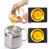 68oz Deep Fryer Pot by Abnaok 304 Stainless Steel Oil Filter Basket-4